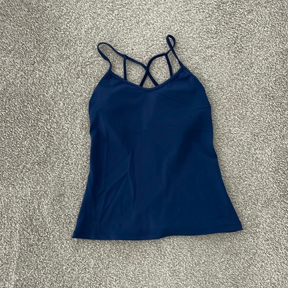 Like new workout tank with built in bra - Picture 1 of 6